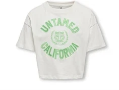 Kids ONLY cloud dancer/california boxy t-shirt